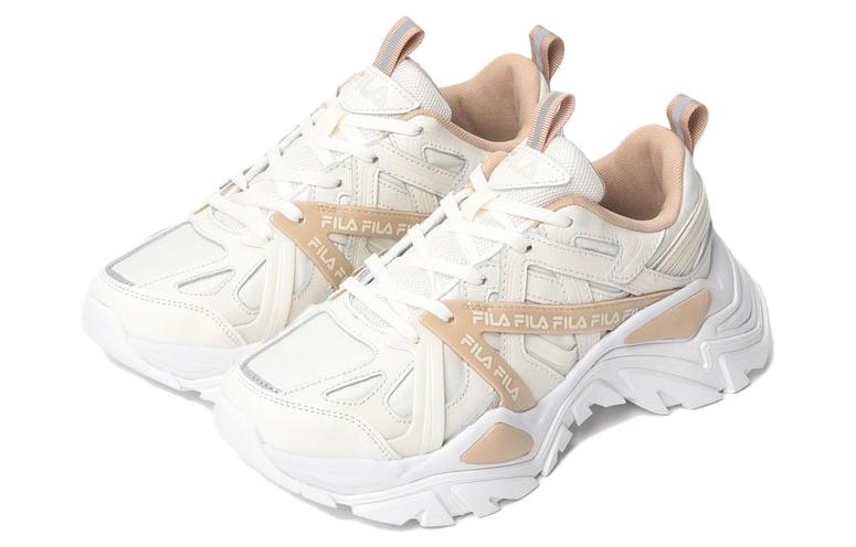 Order FILA Electrove 2 'Beige' Sepatu Sneakers Beige Pria/Wanita 504948482-000