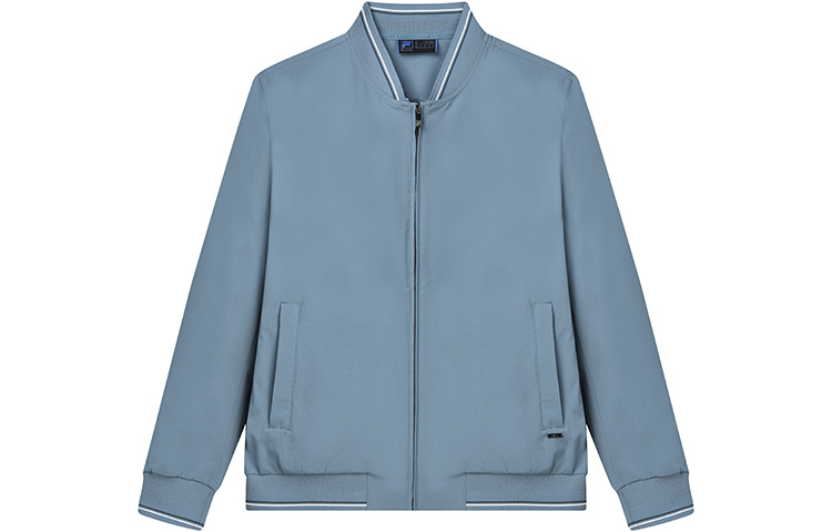 Order FILA 优雅蓝色休闲商务编织夹克 F11M222702F-BU