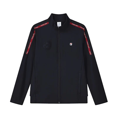 FILA Embroidered Logo Athletic Knitted Jacket - Royal Blue A11M133502F-NV