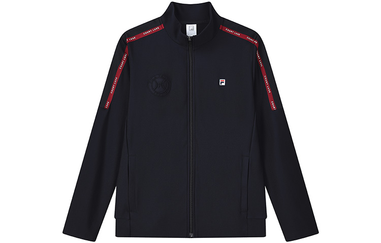 FILA Embroidered Logo Athletic Knitted Jacket - Royal Blue A11M133502F-NV 圖 2