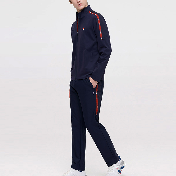 FILA Embroidered Logo Athletic Knitted Jacket - Royal Blue A11M133502F-NV 圖 5