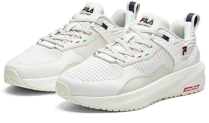 FILA斐樂 Energy Runner 運動 防滑透氣 低筒 跑步鞋 男款 荔枝白 Lookbook FILA斐樂 Energy Runner 運動 防滑透氣 低筒 跑步鞋 男款 荔枝白