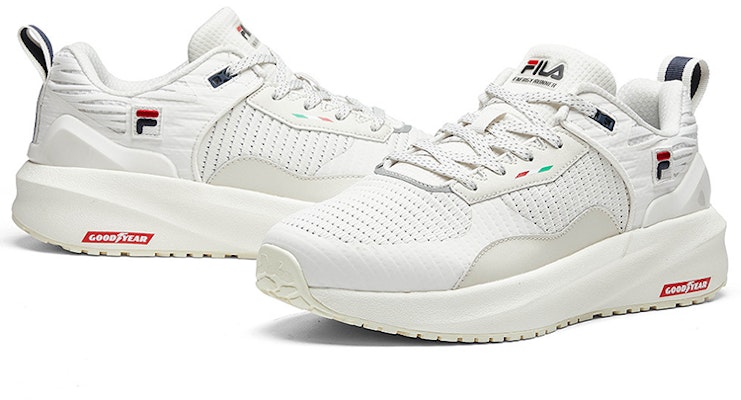FILA斐樂 Energy Runner 運動 防滑透氣 低筒 跑步鞋 男款 荔枝白 Shop FILA斐樂 Energy Runner 運動 防滑透氣 低筒 跑步鞋 男款 荔枝白