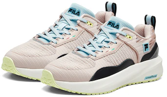 Lookbook FILA斐樂運動能量跑者 低筒 跑步鞋 女款 玫瑰煙色