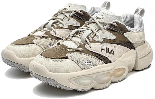 Zapatillas FILA ET Retro Low 'Crema Blanco Marrón' F12M342109FWC Lookbook Zapatillas FILA ET Retro Low 'Crema Blanco Marrón' F12M342109FWC