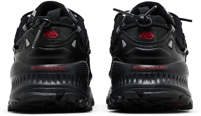 FILA斐樂 防滑耐磨 低筒 跑步鞋 男款 黑 Details for FILA斐樂 防滑耐磨 低筒 跑步鞋 男款 黑