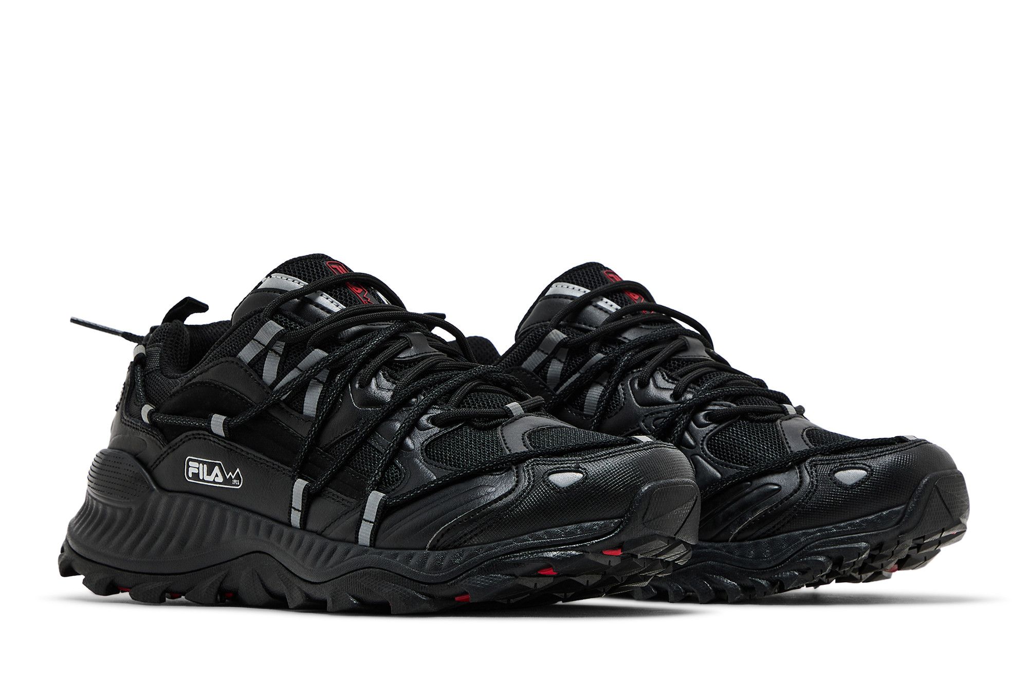 Cheap FILA斐樂 防滑耐磨 低筒 跑步鞋 男款 黑