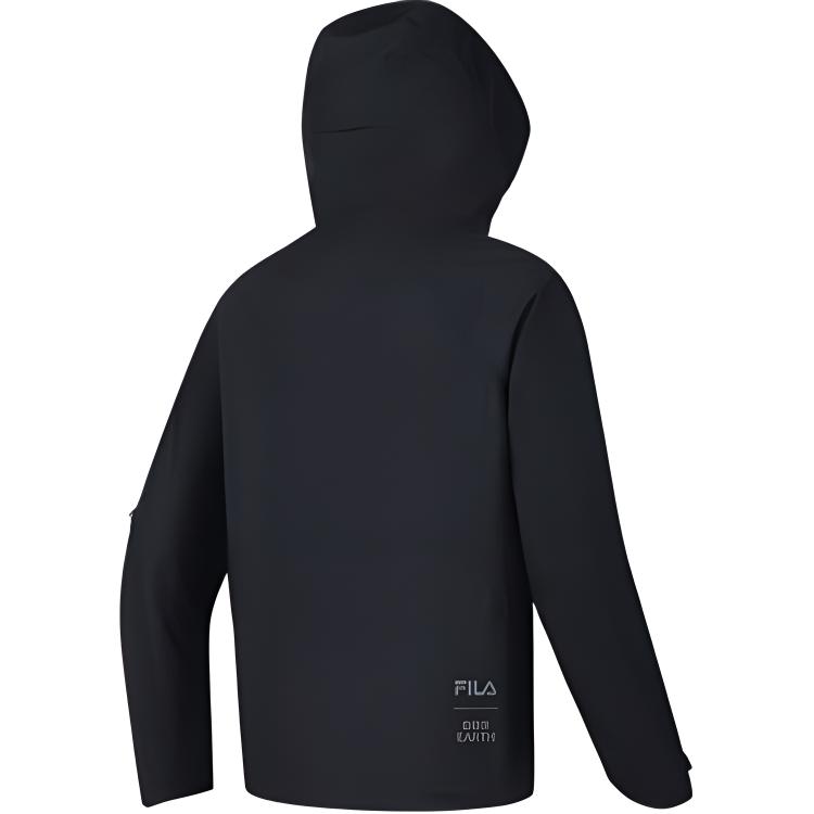 FILA Explorer BBC Earth  Black Outdoor Jacket - Water-Resistant & Stylish. A11M437703F-BK 圖 3