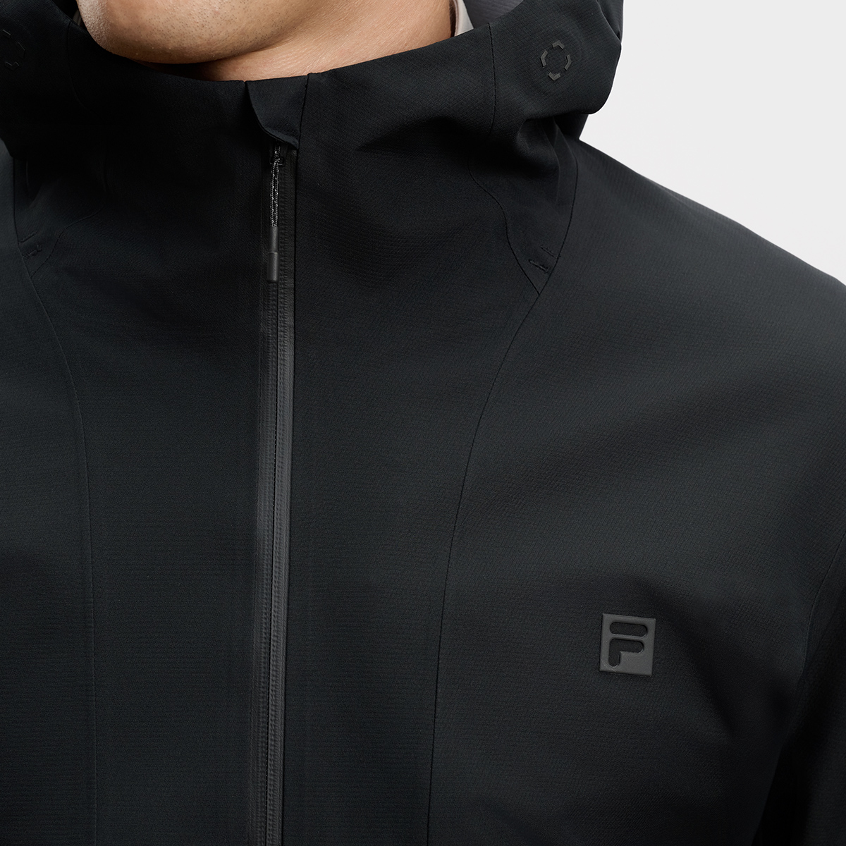 FILA Explorer BBC Earth  Black Outdoor Jacket - Water-Resistant & Stylish. A11M437703F-BK 圖 6