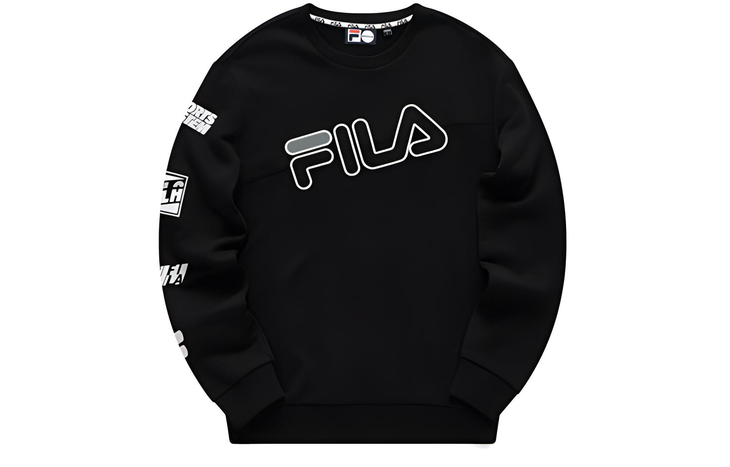 FILA Fashion Pullover Sweatshirt - Black T11M043204F-BK