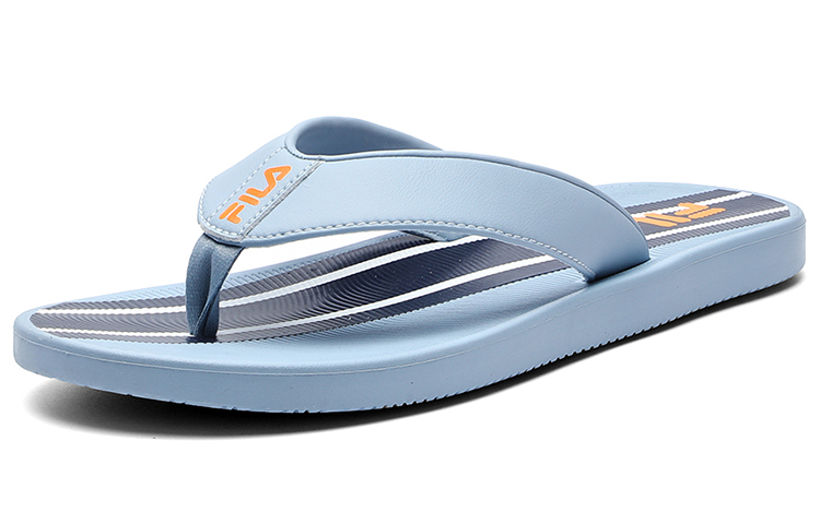 FILA Fashion Slippers Stylish Sports Flip-Flops Blue 圖 3