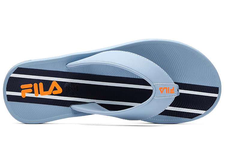 FILA Fashion Slippers Stylish Sports Flip-Flops Blue 圖 4