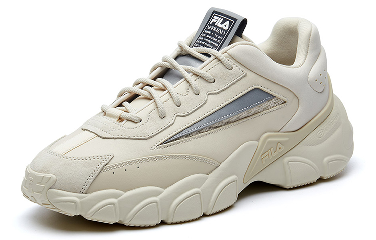 FILA Fashion Sneakers Low-Top Running Shoes White 圖 2