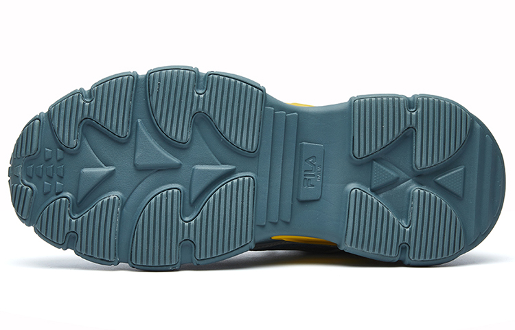 Shop 휠라 패션 스니커즈 그레이/옐로우 F12M134144FVG