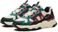 Shop FILA Fashion Sneakers Low-Top Running Shoes Creamy/Brown/Green F12M134155FWB