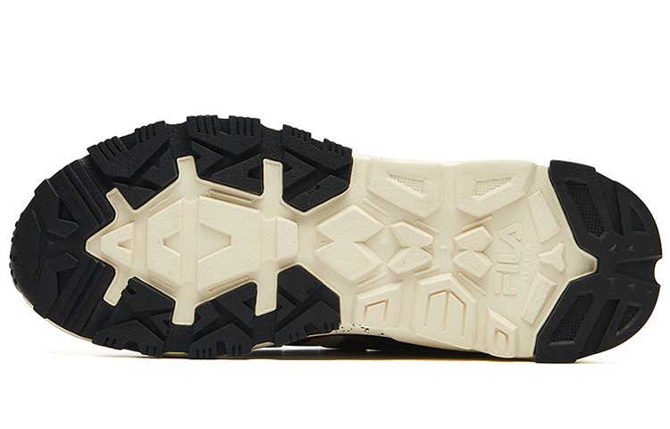 Details for FILA Fashion Sneakers Low-Top Running Shoes Creamy/Brown/Green F12M134155FWB