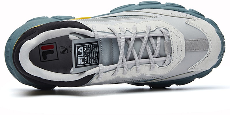 FILA Fashion Sneakers Grey/Yellow F12M134144FVG Lookbook FILA Fashion Sneakers Grey/Yellow F12M134144FVG