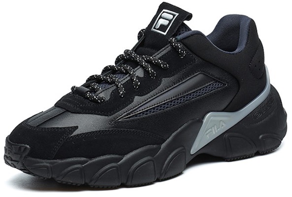 FILA ローカット ランニングシューズ 黒/グレー F12M144120FBI Order FILA ローカット ランニングシューズ 黒/グレー F12M144120FBI