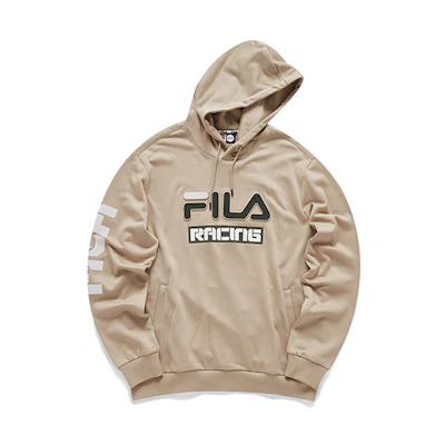 FILA Fashion Streetwear Pullover Hoodie Light Khaki T11M043202F-BG
