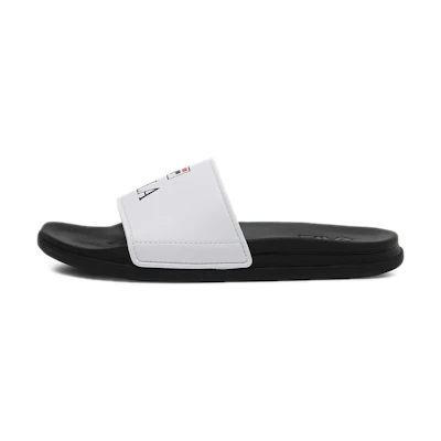 FILA Fashion Thick-Soled Slippers 'Korean Version Black and White'