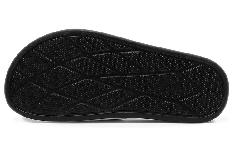 FILA Fashion Thick-Soled Slippers 'Korean Version Black and White' 圖 4