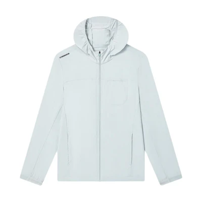 FILA Fashionable Soft Hoodie Zip-Up Jacket in Shackles Gray F11M432708F-GY