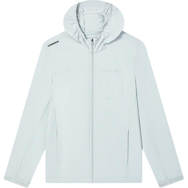 FILA Fashionable Soft Hoodie Zip-Up Jacket in Shackles Gray F11M432708F-GY 圖 2