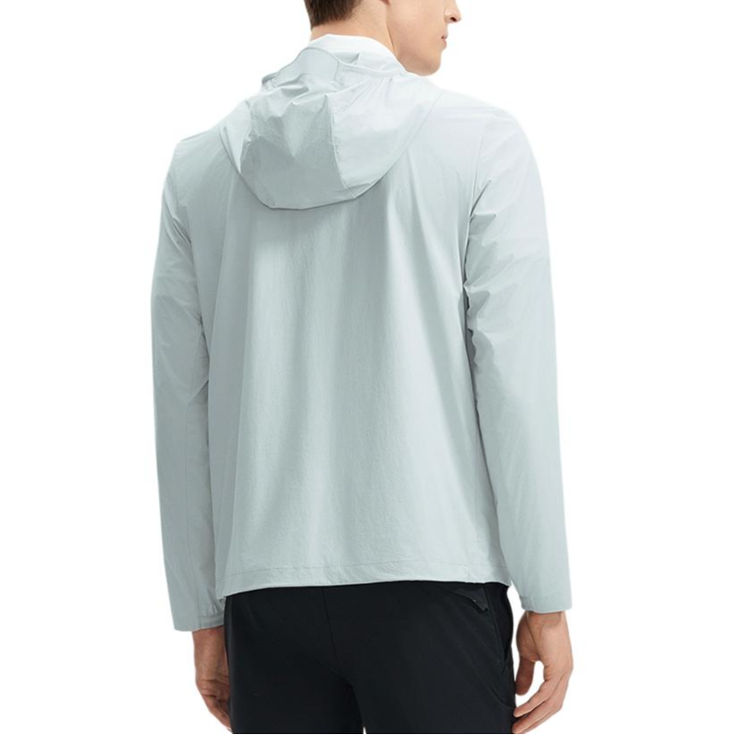 FILA Fashionable Soft Hoodie Zip-Up Jacket in Shackles Gray F11M432708F-GY 圖 4