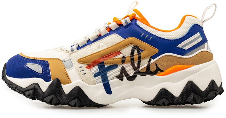 Fila Fusion 斐乐潮牌 Fellow 欧客漫 復古跑鞋 黃白藍 Buy Fila Fusion 斐乐潮牌 Fellow 欧客漫 復古跑鞋 黃白藍