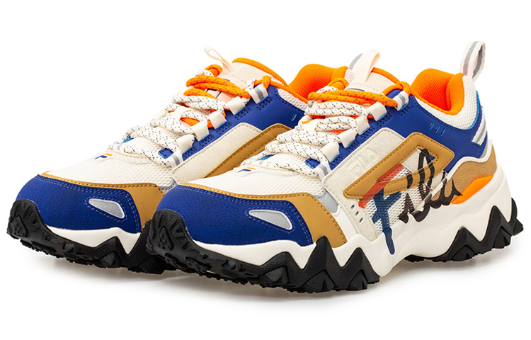 Order Fila Fusion 斐乐潮牌 Fellow 欧客漫 復古跑鞋 黃白藍