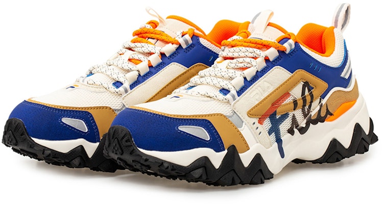 Fila Fusion 斐乐潮牌 Fellow 欧客漫 復古跑鞋 黃白藍 Order Fila Fusion 斐乐潮牌 Fellow 欧客漫 復古跑鞋 黃白藍