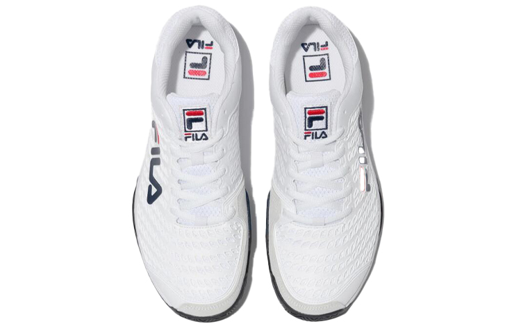 Lookbook Fila 斐樂 Fencing 低筒運動鞋 白色 韓風
