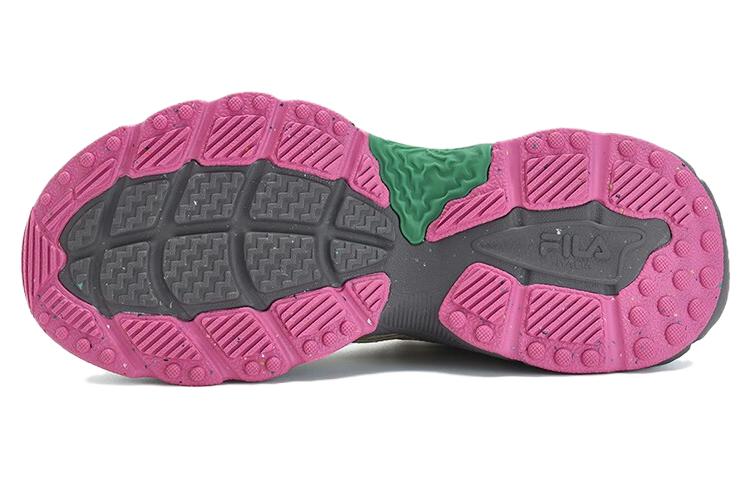 Shop FILA斐樂 Fern 蕨草鞋 防滑耐磨 低筒 爸爸鞋 男款 牡蠣灰