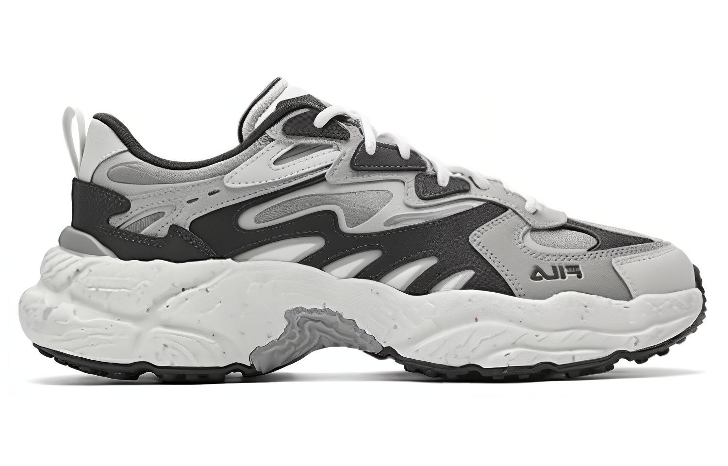 Order FILA斐樂 Fern 防滑耐磨 低筒 生活休閒鞋 男款 烏黑灰色