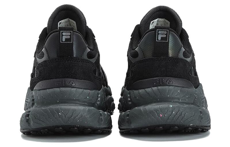 Lookbook FILA斐樂 Fern 蕨草鞋 防滑耐磨 低筒 爸爸鞋 男款 灰黑