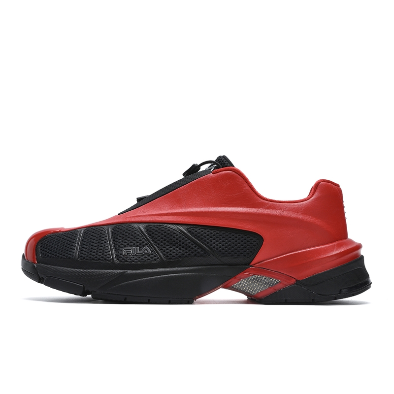 FILA Ferrari-Inspired Low-Top Casual Sneakers Red Black Fashion Style. F12M431116FFB