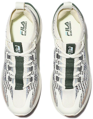 FILA Baskets Basses Blanc/Vert/Gris 1RM01936D_108 Lookbook FILA Baskets Basses Blanc/Vert/Gris 1RM01936D_108