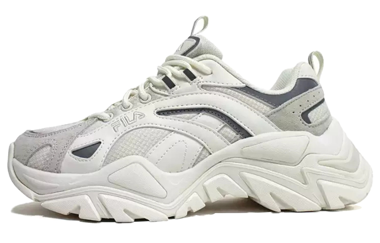 FILA Fishbones Low Top Running Shoes White/Grey 1JM01283_063