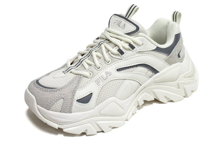 Order FILA Fishbones Baskets Basses Running Blanc/Gris 1JM01283_063
