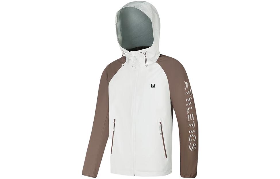 FILA Fitness  Colorblock Zip-Up Hoodie Jacket Lead Pink White. A11M341705F-IV 圖 2