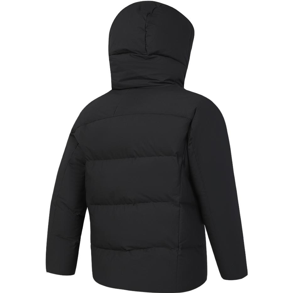 Lookbook FILA Jaket Musim Dingin Hitam Hoodie Basket Down Coat Fitness Athletics A11M341904F-BK