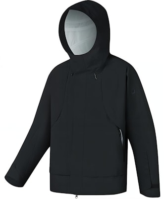 FILA Fitness Black Waterproof Windproof Breathable Hooded Hiking Jacket. A51M441703F-BK Buy FILA Fitness Black Waterproof Windproof Breathable Hooded Hiking Jacket. A51M441703F-BK