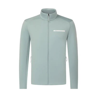 FILA Fitness Collection Blue-Grey Logo Print Long Sleeve Jacket A11M341501R-BU
