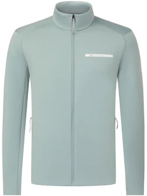 FILA 健身系列藍灰配色印花長袖外套 A11M341501R-BU Order FILA 健身系列藍灰配色印花長袖外套 A11M341501R-BU