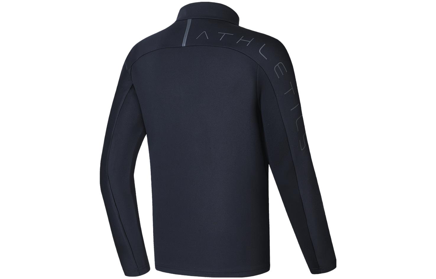 Lookbook FILA健身針織外套純色皇家藍運動服 A11M411502F-NV