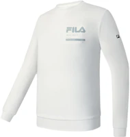 FILA Fitness Pullover Autumn Sweatshirt for Men - Grey Pink White A11M341204FIV FILA Fitness Pullover Autumn Sweatshirt for Men - Grey Pink White A11M341204FIV