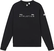 FILA Fitness Pullover Sweatshirt Casual Sports Knit Top A11M331204F-BK FILA Fitness Pullover Sweatshirt Casual Sports Knit Top A11M331204F-BK