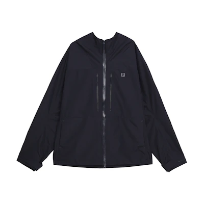 FILA Fitness Series Blue Zip-Up Hooded Convertible Jacket A11M411713F-NV
