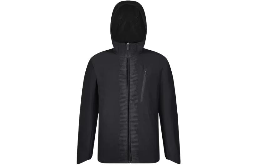 FILA Fitness Series Black Hoodie Jacket Casual and Comfortable A11M411708-BK