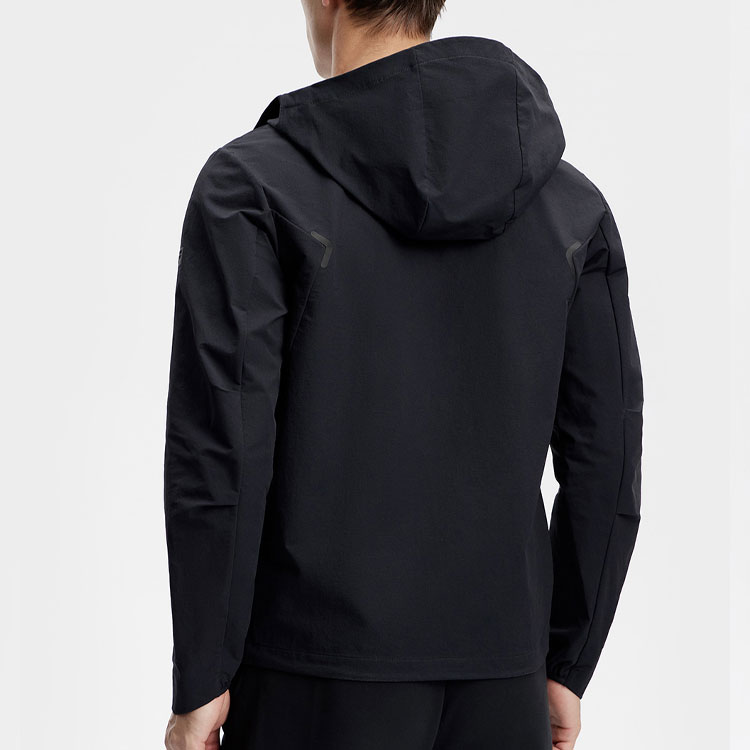 FILA Fitness Series Black Hoodie Jacket Casual and Comfortable A11M411708-BK 圖 4